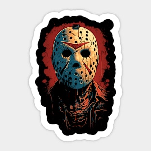 Friday the 13th: Jason Voorhees Sticker